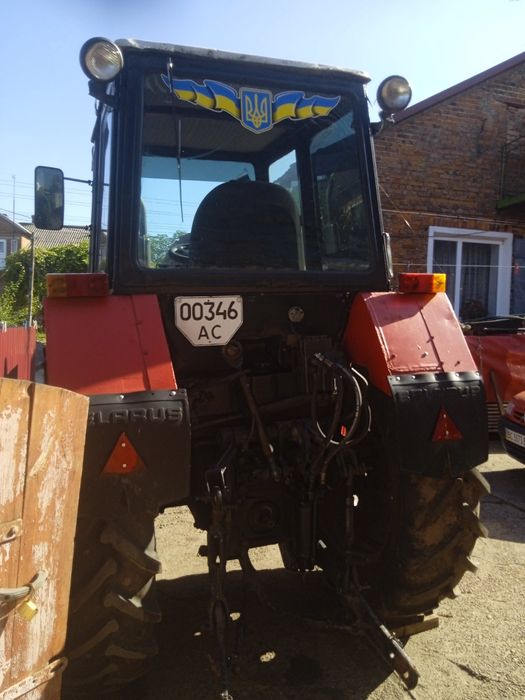 Трактор ЮМЗ 6КЛ з прицепом