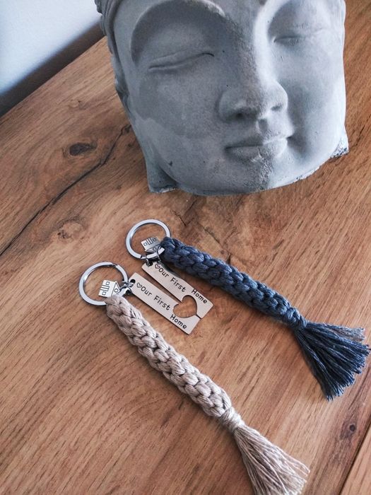 Peças de Macramê - Coasters e Porta Chaves