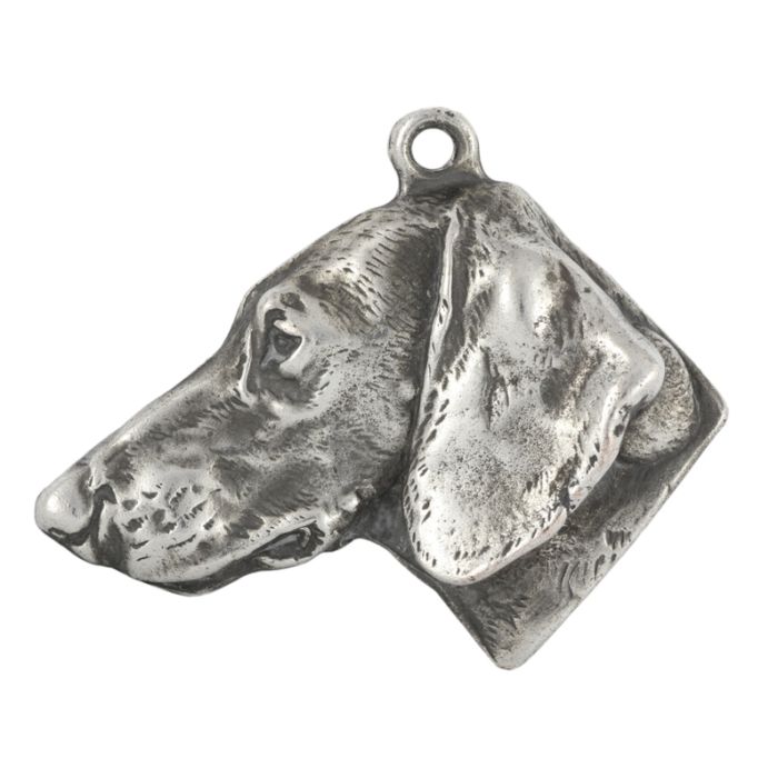Jamnik szorstkowłosy I brelok posrebrzany Art-Dog