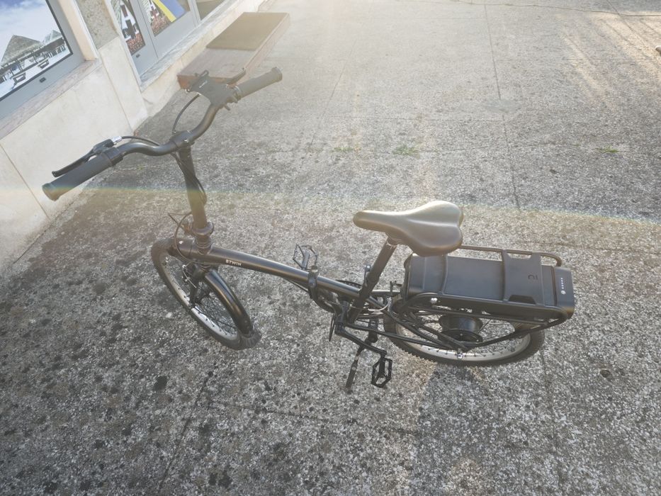 Bicicleta Elétrica Dobrável B'Twin E-Fold 100