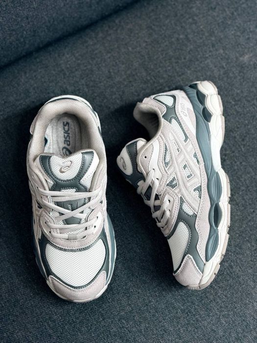 Кросівки Asics Gel-NYC білі сірі бежеві  Asics Gel NYC  Нові  35 - 44 жіночі чоловічі