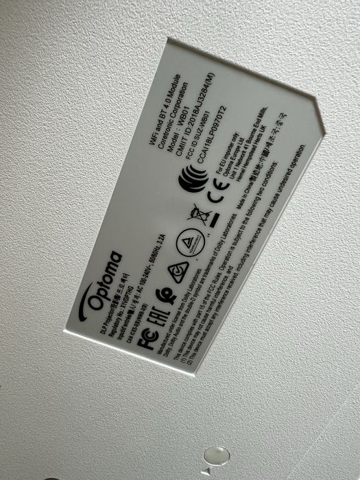Optoma CinemaX P2 – projektor laserowy 4K UST | 3552 h | Komplet | Stan bardzo dobry