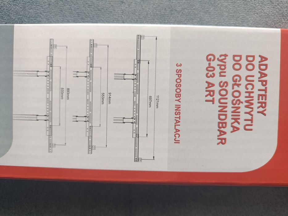 Uchwyt na głośnik soundbar