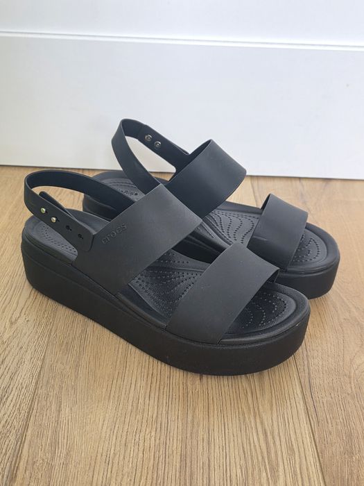 Sandały Crocs czarne 39-40