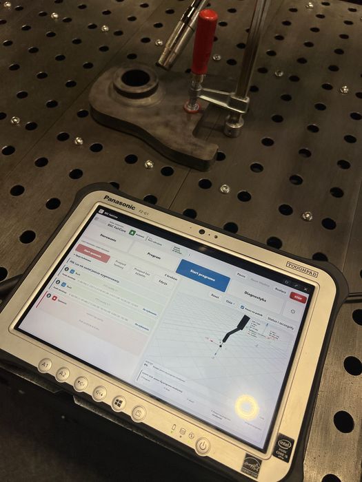 Mobilne stanowisko spawalnicze  cobot Fairino FR5 FR10 Kemppi