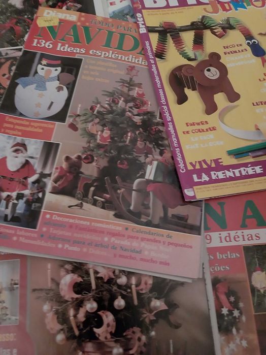 Lote de revistas de bricolage / trabalhos manuais