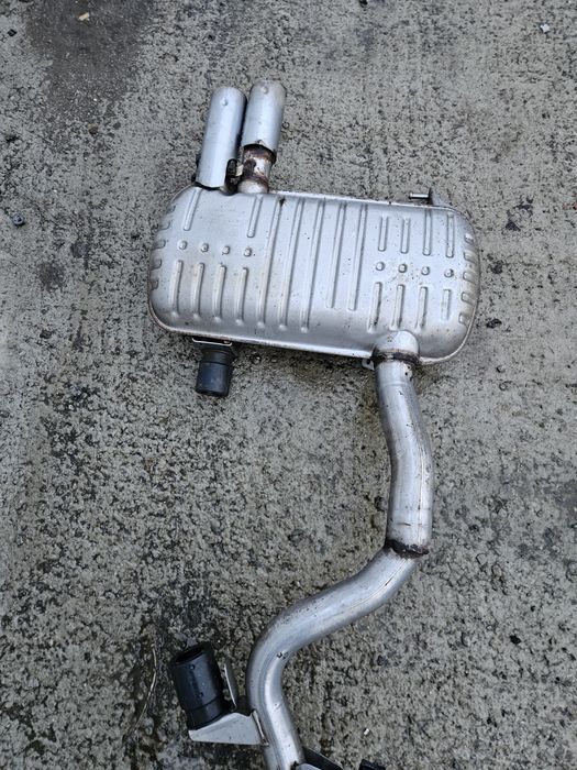 Wydech tłumik Bmw E90 E91 E92 E93 E87 E81 sportowy dwururka  rura rurk