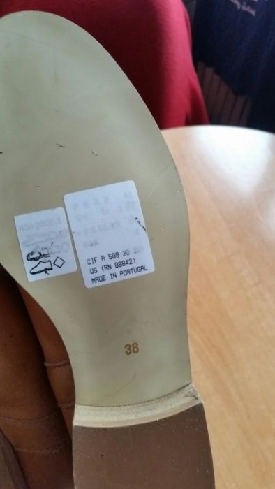 Kozaki skóra natoralna