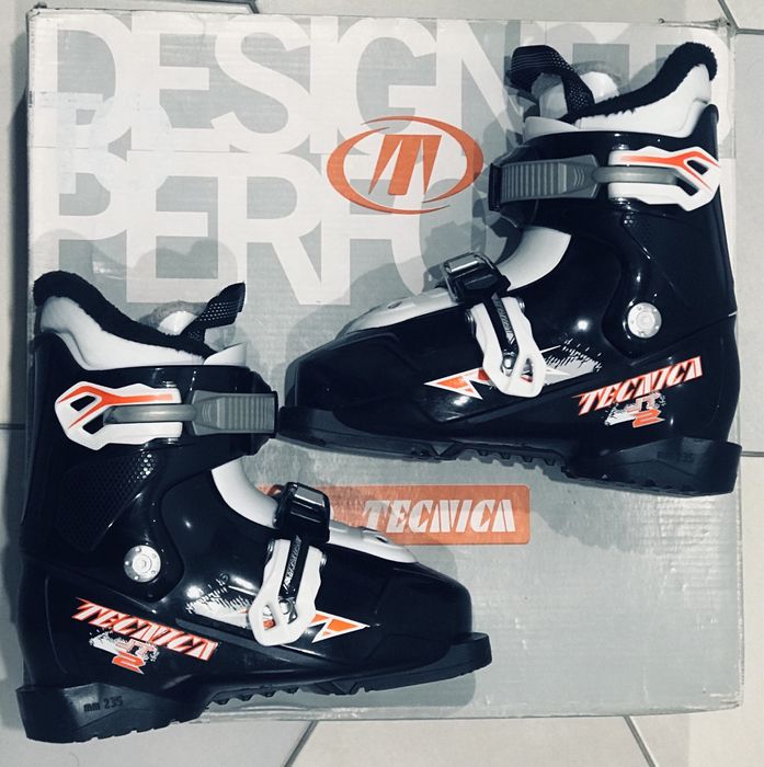 Buty narciarskie TECNICA JT 2 – rozmiar 180–195 mm (235 mm) dziecięce