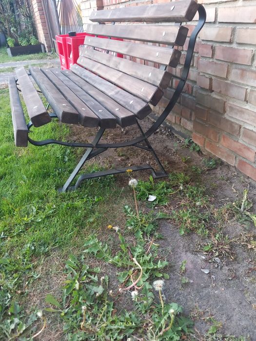 Ławka ogrodowa na taras