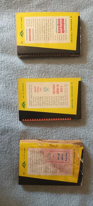 Livros policiais Mickey Spillane (coleção vampiro)