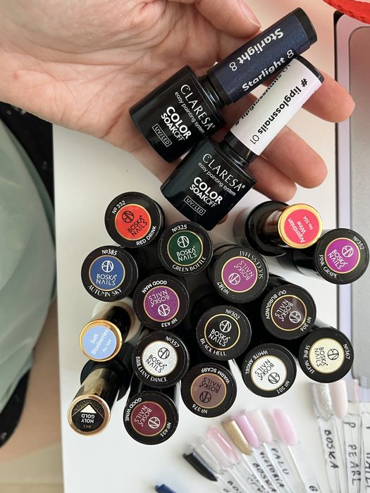 Lakiery boska nails 16 i 2 claresa