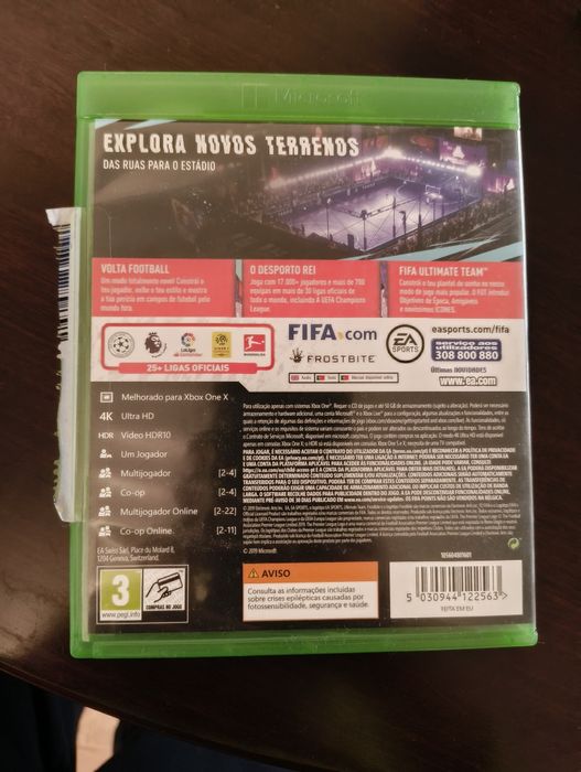 Jogo de futebol FIFA 20 Para Xbox One.