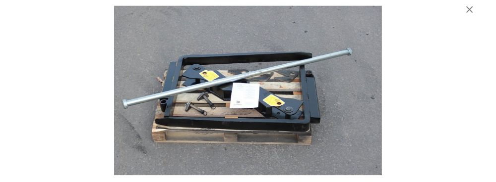 Widły JCB 3cx 4cx - Komplet z mocowaniami + Wałek