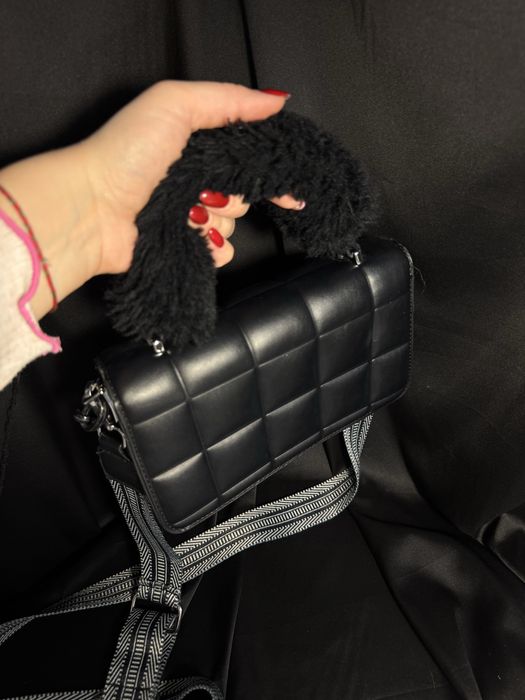 Сумка жіноча чорна женская сумка сумочка