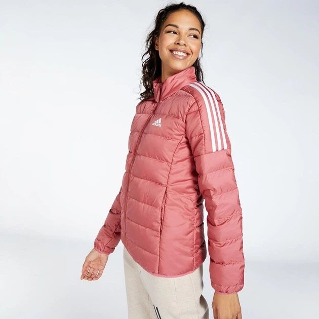 Жіноча куртка Adidas Essentials Down HK4663 пухова рожева(от S до XL)