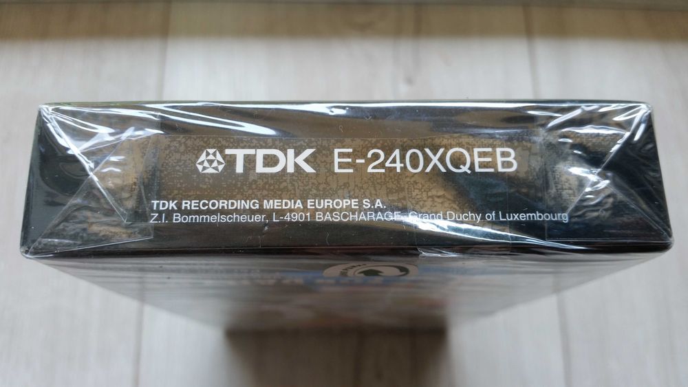 Kaseta VHS TDK E-240XQEB  nieużywana