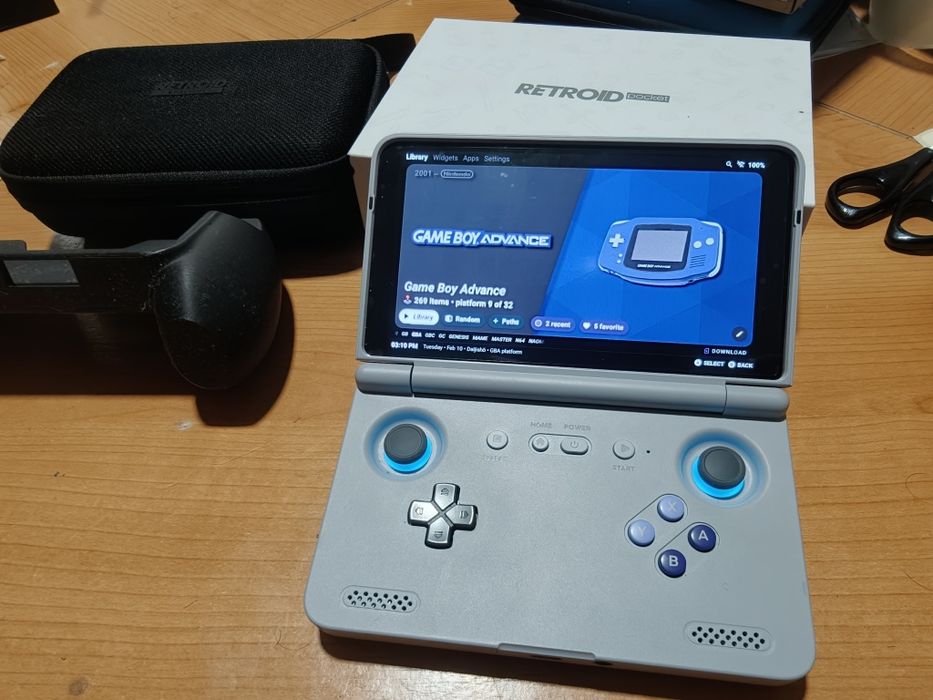 Retroid pocket flip 2+ cartao 512gb jogos configurado