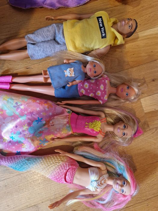 Lalka Barbie, Chelsea, Ever After High i inne