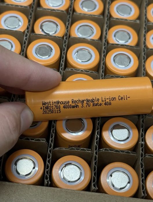Акумулятор westinghouse INR 21700 уцінка 3000mah Li-ion для Power Bank