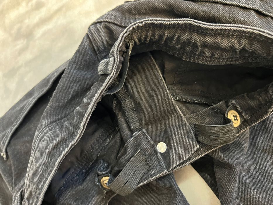 Kuloty / spodnie jeansowe / jeansy czarne - HIT!