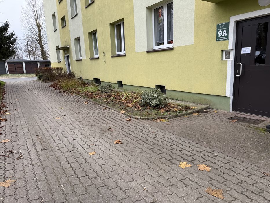 Przytulna kawalerka w Sianowie na parterze