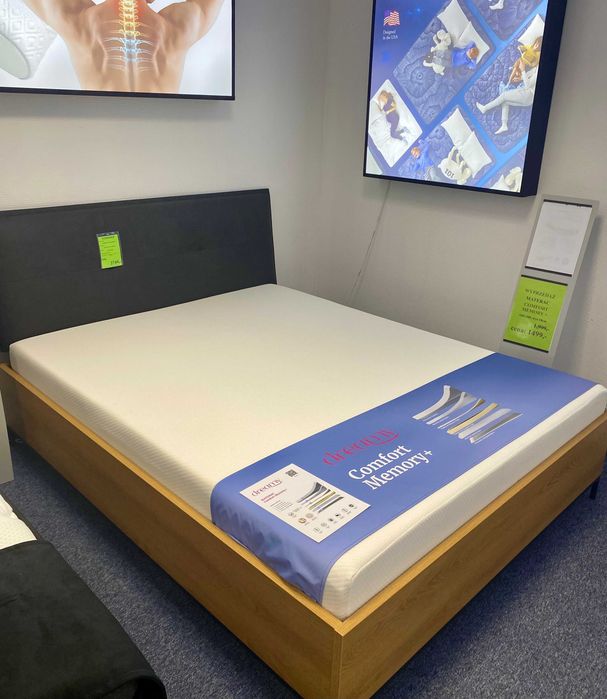 Materac Dreamy Comfort Memory+ 160x200  Wyprzedaż 1999,- na 1,499,-