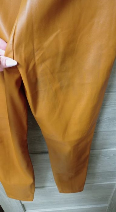 #spodnie #skórzane #rurki