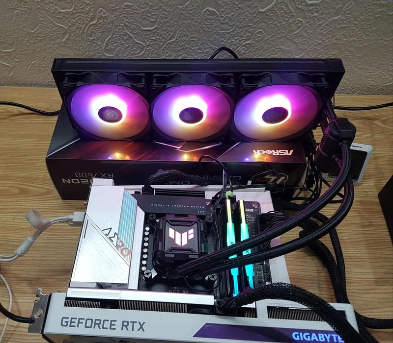 Water Cooler Asus TUF Gaming LC 360 II Argb sistema de refrigeração líquida