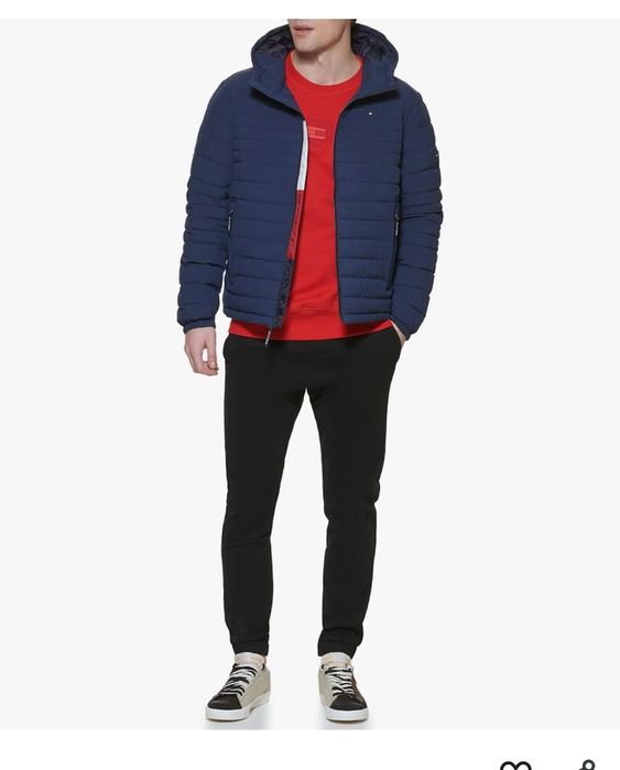Куртка легкий пуховик Tommy Hilfiger Розмір М Оригінал Хілфігер klein