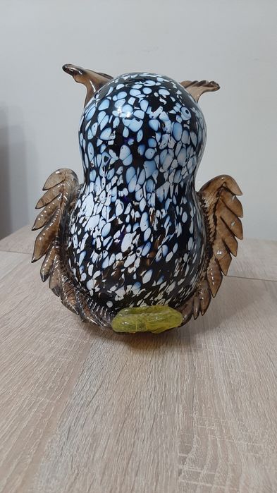 Figurka Szklana Sowa