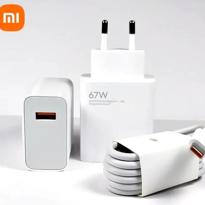 Зарядний пристрій для Xiaomi Mi 33, 90, 120W + кабель Type C