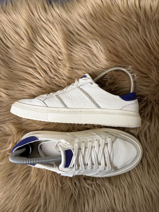 Damskie skórzane trampki