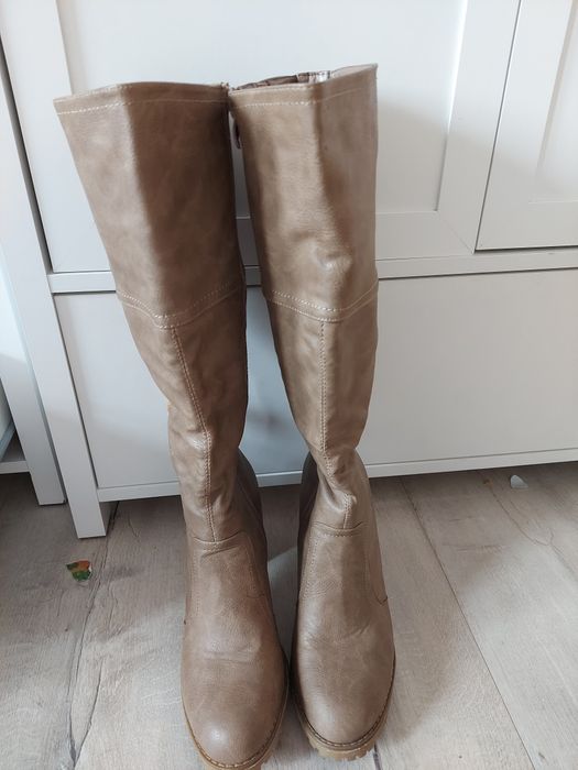 Kozaki lekko ocieplane r.40