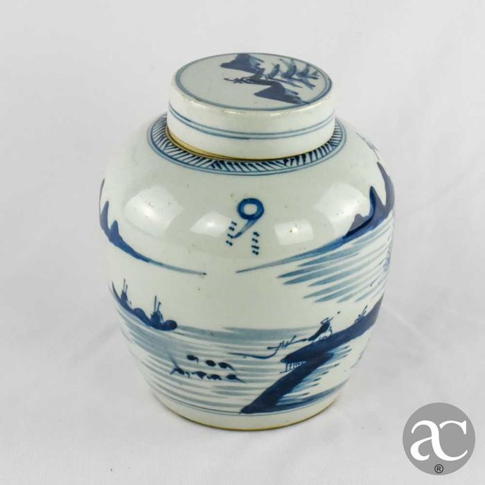 Pote de Gengibre porcelana da China período Qianlong, séc. XVIII