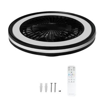 Lampowentylator Rafaga czarny 47 cm LED Inspire sufitowy. Gwaracja 5yr