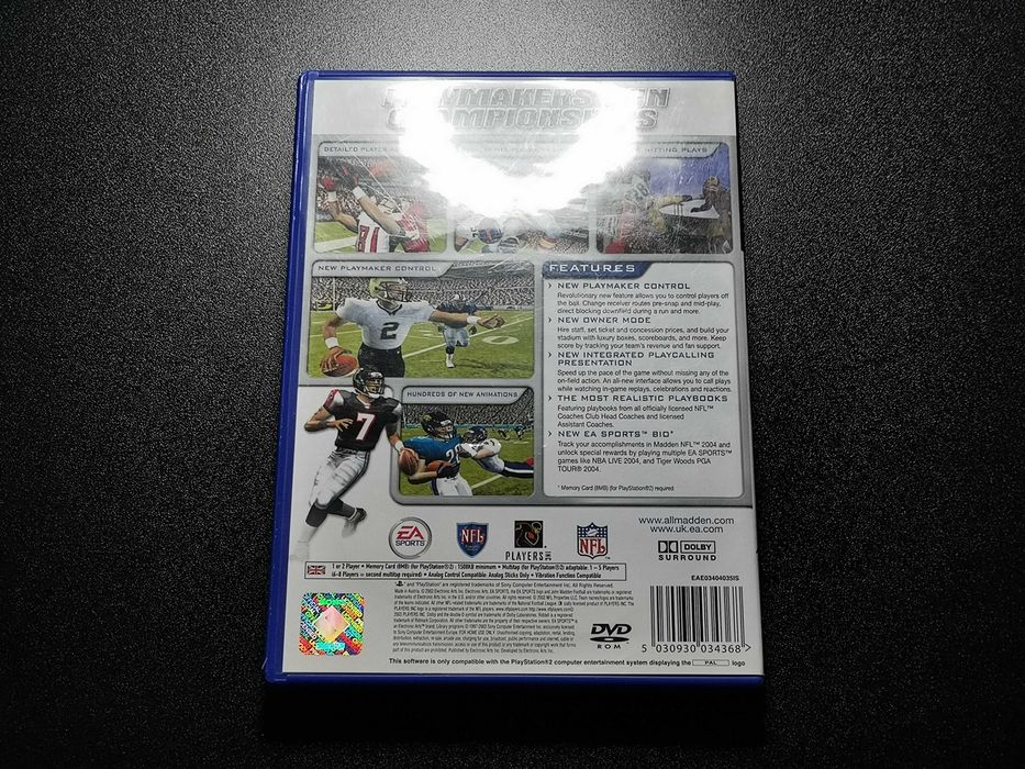 PlayStation 2 Madden NFL 2004