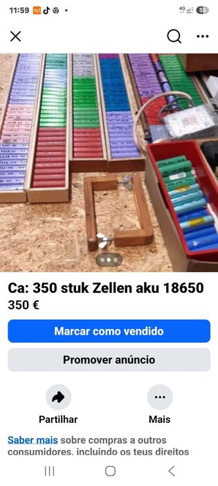 Células de  batarias