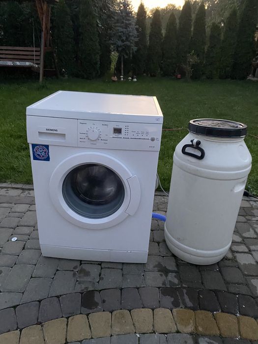 Переобладнання, Пральних машин, бочкою, баком,