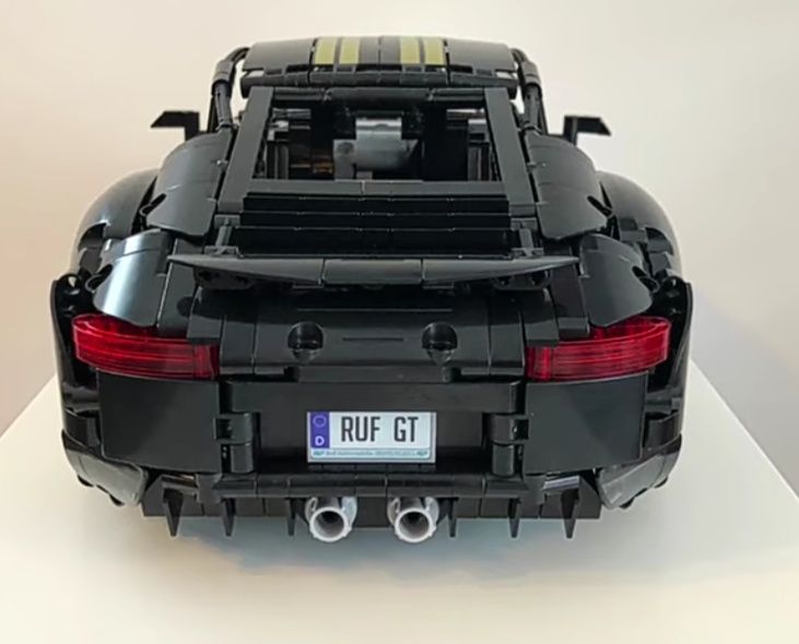 Klocki marki CADA model Porsche Ruf