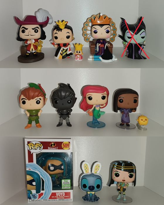 Funko Pop! Disney, Disney Villains, Stitch, Monster High