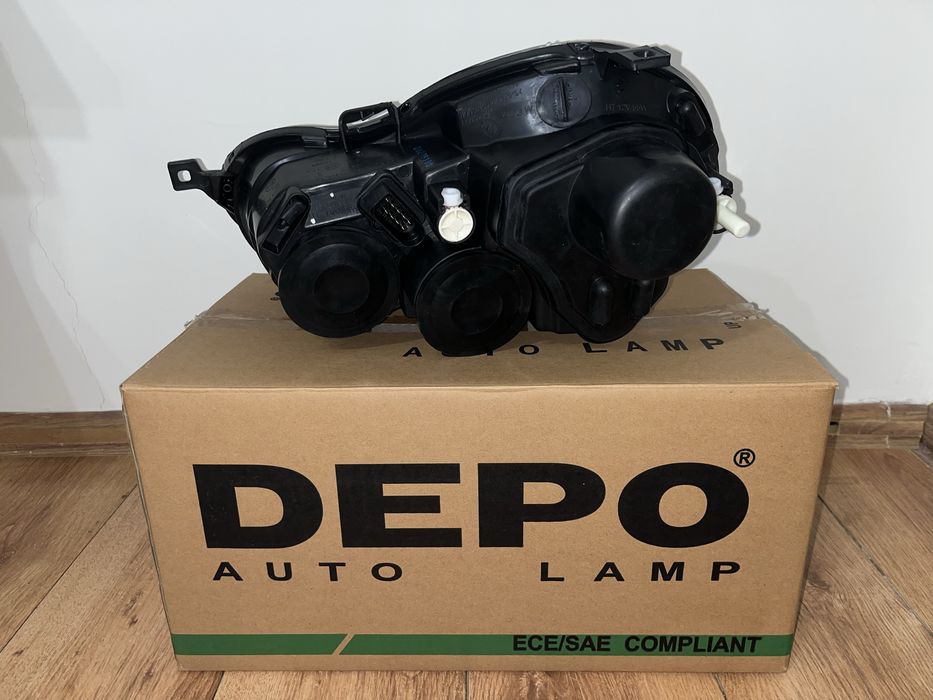 Reflektor, lampa / VW POLO 9N / PRAWY / PRZÓD