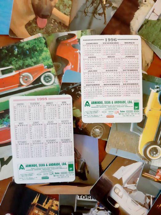 Calendários de colecção