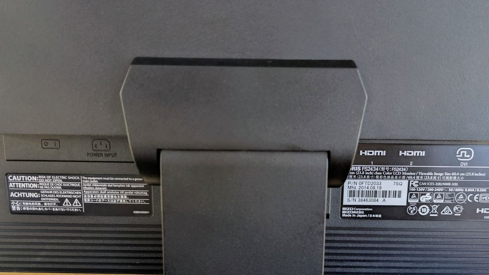 Monitor Eizo Foris FS2434 BK