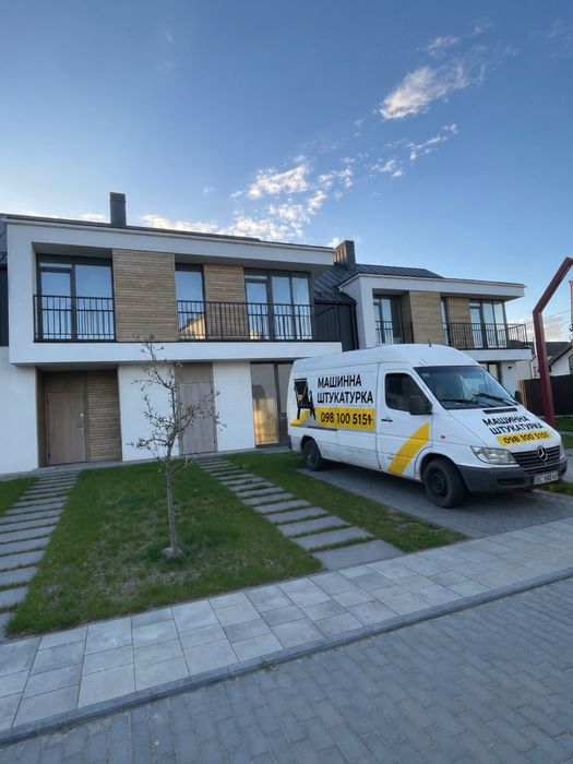 Машинна штукатурка стін будинків та квартир| Працюємо від 220В