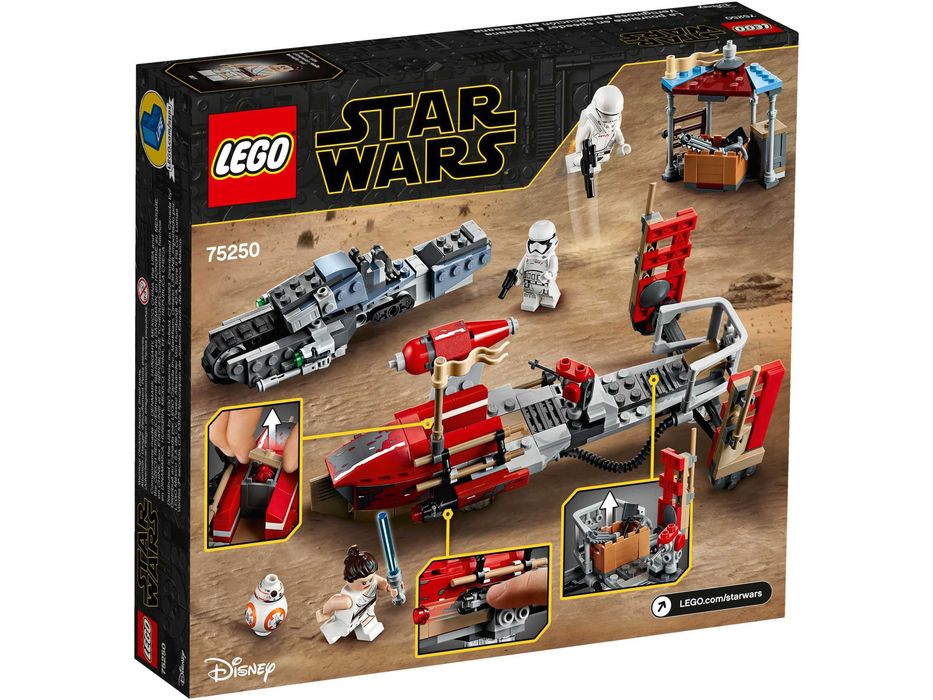 Конструктор LEGO Star Wars 75246/75248/75249/75250