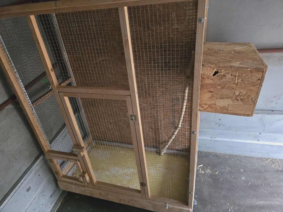 Regał dla ptaków papug kanarków