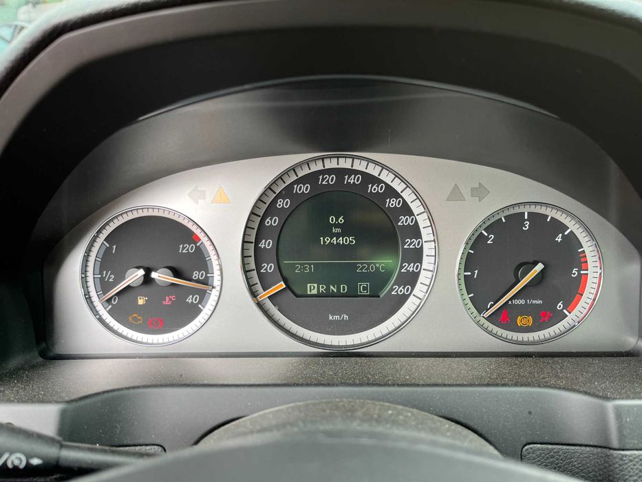 Licznik 194 tys. km Mercedes C W204 2.2 cdi automat A204.540.3148