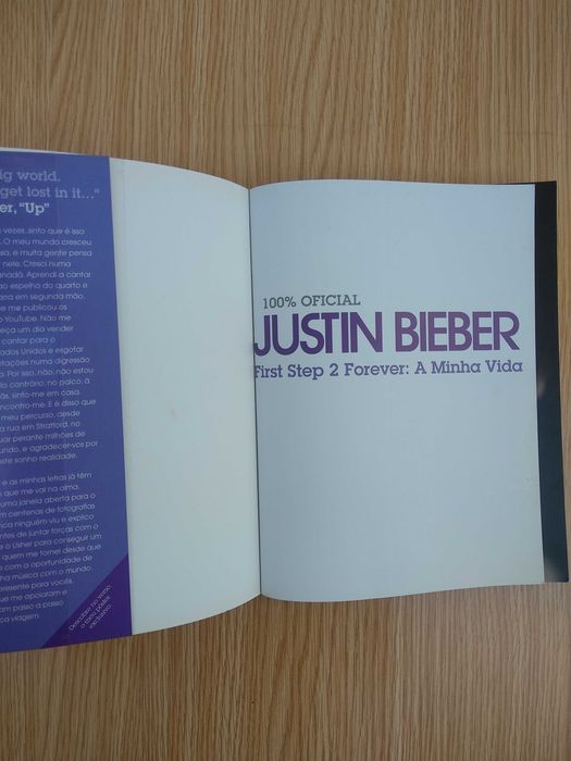 Livro Justin Bieber: First Step 2 Forever: My Story
