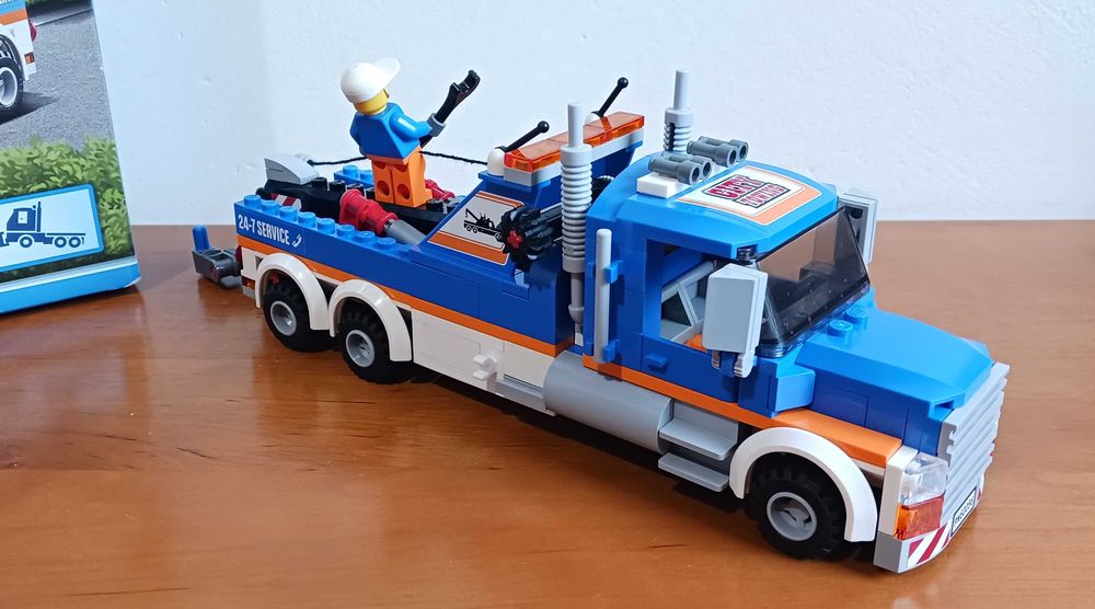 Lego City 60056 Ciężarówka Holownik + pudełko + instrukcja